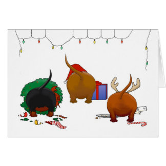 Dachshund Christmas Cards & Invitations | Zazzle.com.au