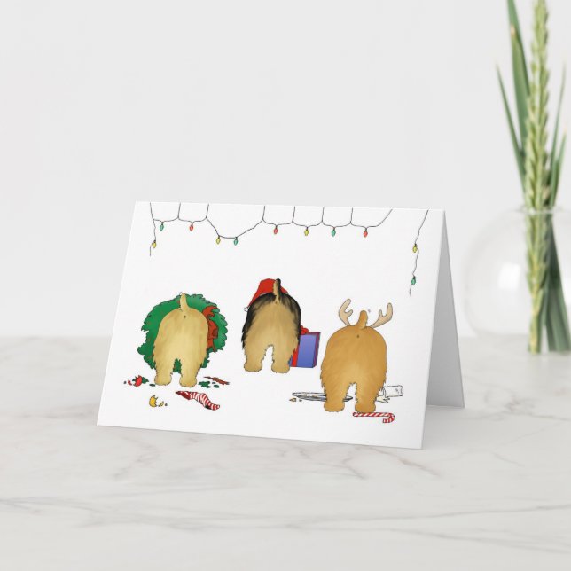 Nothin' Butt A Norfolk Christmas Holiday Card (Front)