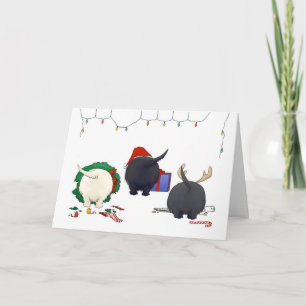 Nothin' Butt A Scottie Christmas Holiday Card