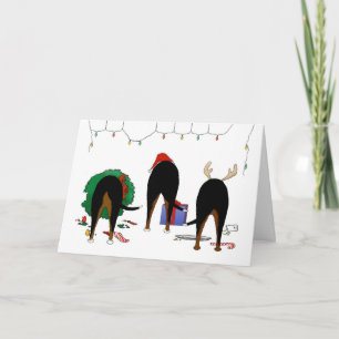 Nothin' Butt A Swissie Christmas Holiday Card