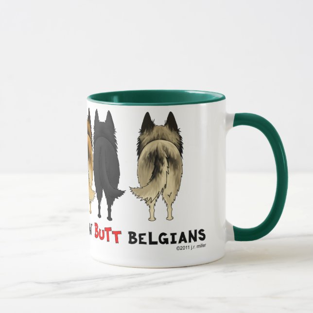 Nothin' Butt Belgians Mug (Right)