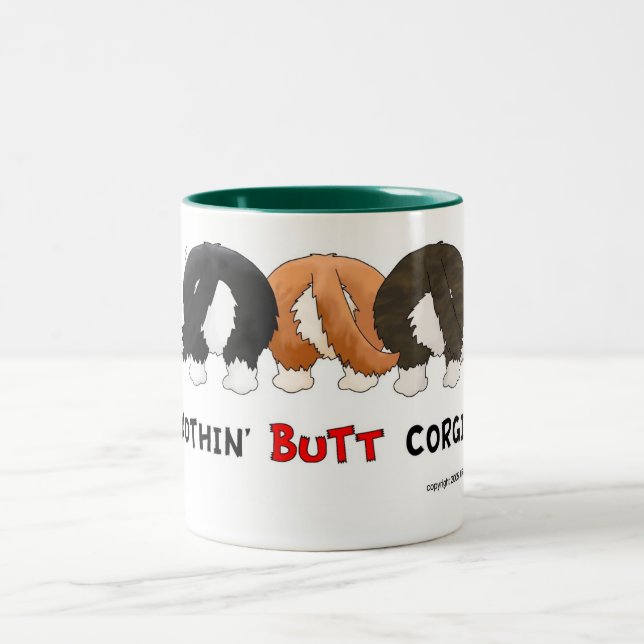 Nothin' Butt Corgis Mug (Center)