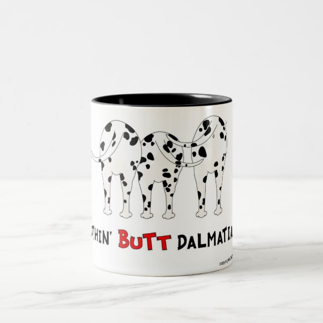 Nothin' Butt Dalmatians Mug (Center)