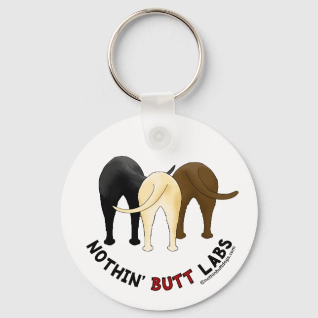 Nothin' Butt Labs Key Ring (Front)