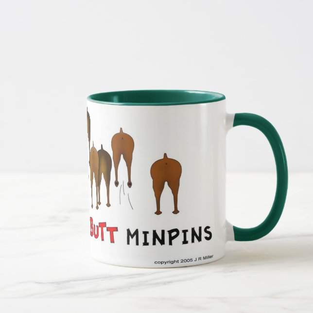 Nothin' Butt MinPins Mug (Right)