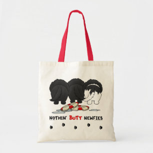 Nothin' Butt Newfies Tote Bag