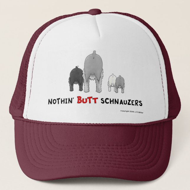 Nothin' Butt Schnauzers Hat (Front)