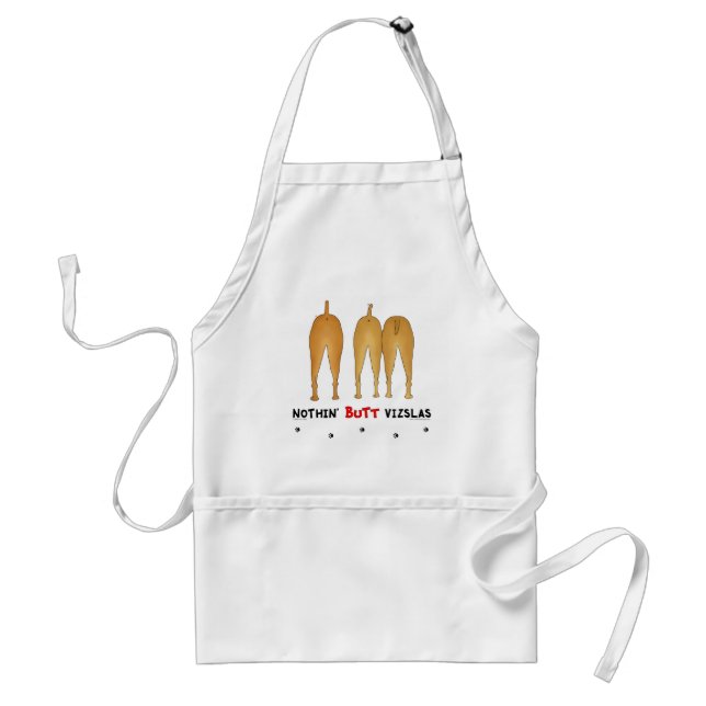Nothin' Butt Vizslas Standard Apron (Front)