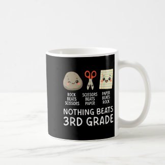 Nothing Beats 3rd Grade For Kids Boys Girls Back T Coffee Mug