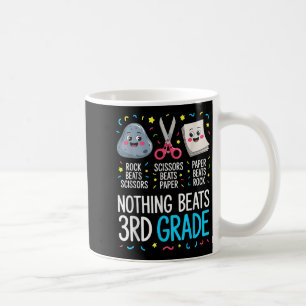 Nothing Beats 3rd Grade Funny Back To School Kids  Coffee Mug