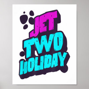 Nothing Beats An Jet 2 Holiday Retro _1 Poster