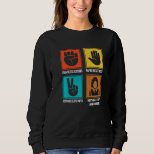 Nothing Beats Arbitrator Adjudicator Arbiter Media Sweatshirt