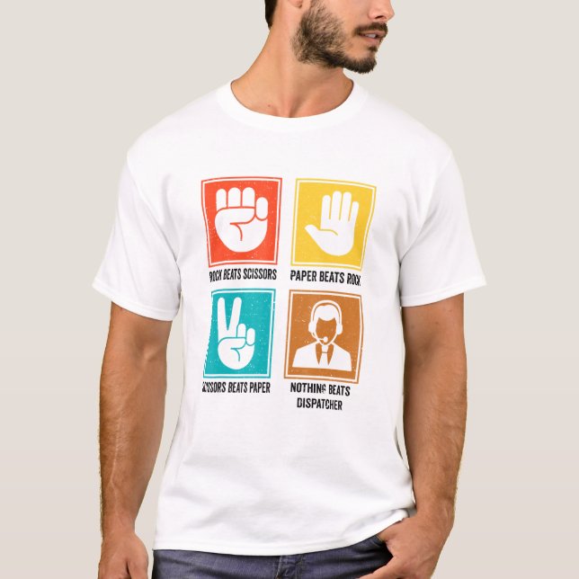 Nothing Beats Dispatcher Trainmaster Yardmaster Su T-Shirt (Front)