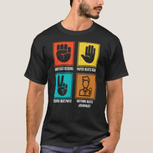 Nothing Beats Journalist Reporter Columnist Pressm T-Shirt