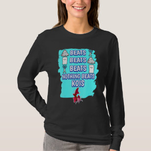 Nothing Beats Kois Fish Rock Paper Scissors Game K T-Shirt