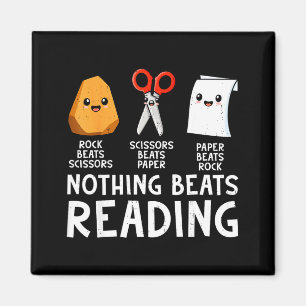 Nothing beats reading funny rock paper scissors magnet