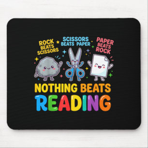 Nothing beats reading rock paper scissors reading mouse pad