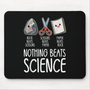 Nothing Beats Science Funny Back To School Stem Te Mouse Pad