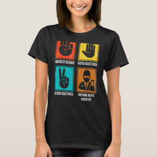 Nothing Beats Scientist Cool Researcher Technologi T-Shirt