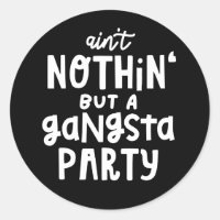 Nothing But a Gangsta Party 90s Hip Hop Rap
