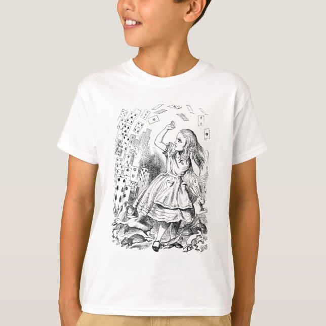 Nothing but a pack of cards ! Alice in Wonderland T-Shirt (Front)