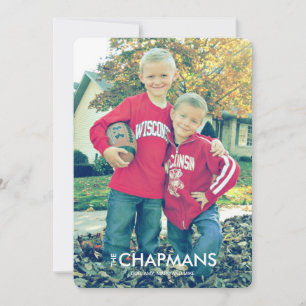 Nothing But Joy Card 4 photos 5x7 Flat