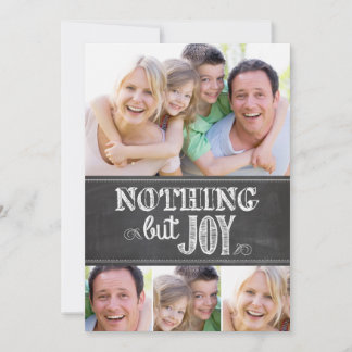Nothing But Joy Holiday Card