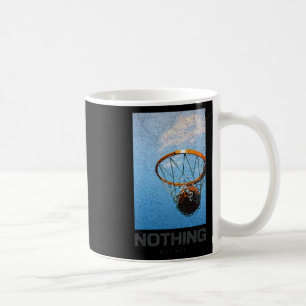 Nothing But Net Basketball Minimalist Hoop Sky Des Coffee Mug