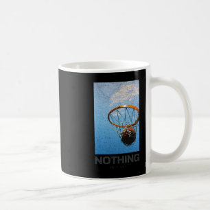 Nothing But Net Basketball Minimalist Hoop Sky Des Coffee Mug