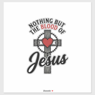 Nothing But The Blood Of Jesus Vintage Cross Shirt