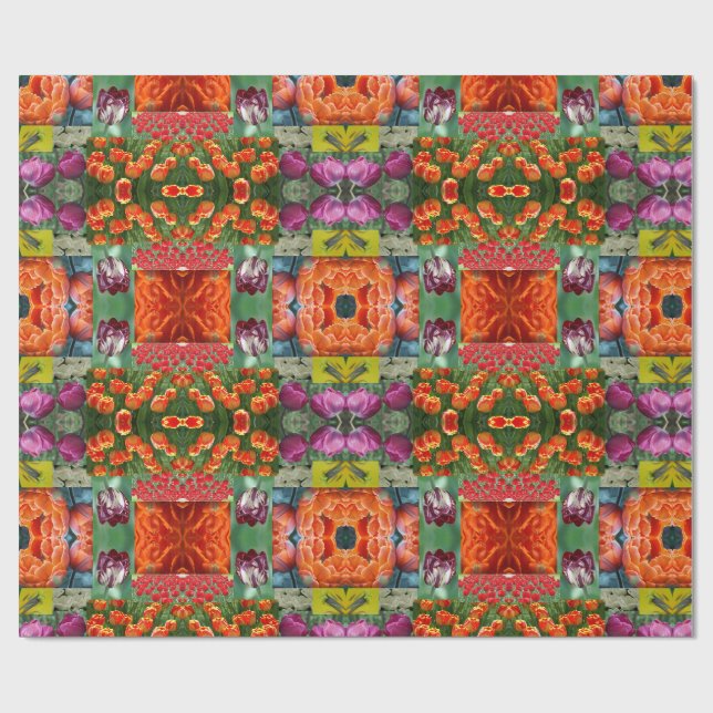 nothing but tulips wrapping paper (Flat)