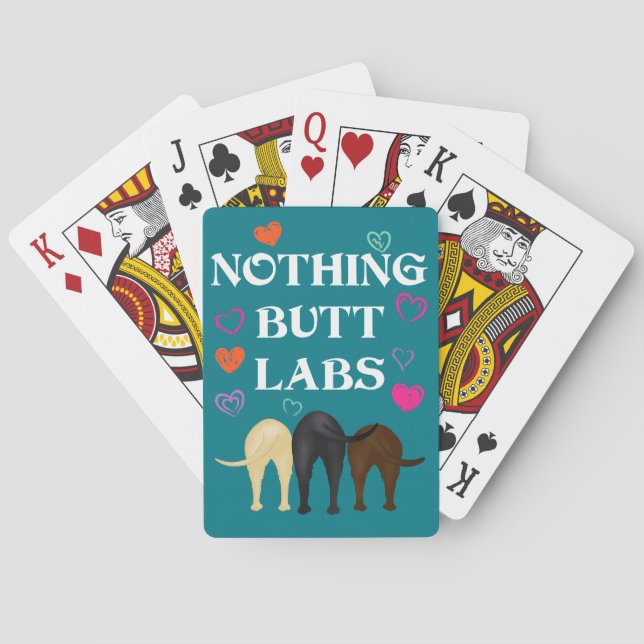 Nothing Butt Labs! Playing Cards (Back)