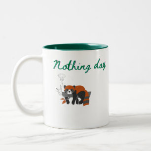 Nothing day Two-Tone coffee mug