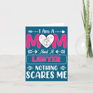 Nothing Es Me Funny Lawyer Mom Quote  Card