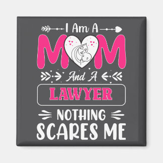 Nothing Es Me Funny Lawyer Mom Quote  Magnet