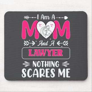 Nothing Es Me Funny Lawyer Mom Quote  Mouse Pad