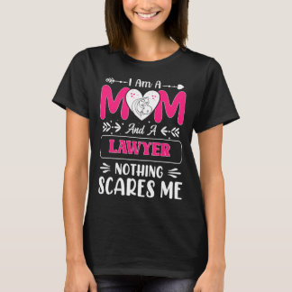 Nothing Es Me Funny Lawyer Mom Quote  T-Shirt