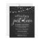 Nothing Fancy Chalk Budget Wedding Invitations