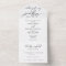 Nothing Fancy Just Love All in One Wedding Invite