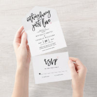 Nothing fancy just love casual Wedding Celebration