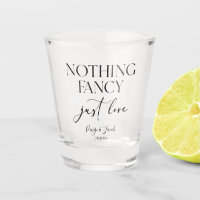 Nothing Fancy Just Love Minimalist Casual Wedding