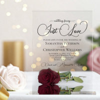Nothing Fancy Just Love Posh Burgundy Rose Wedding