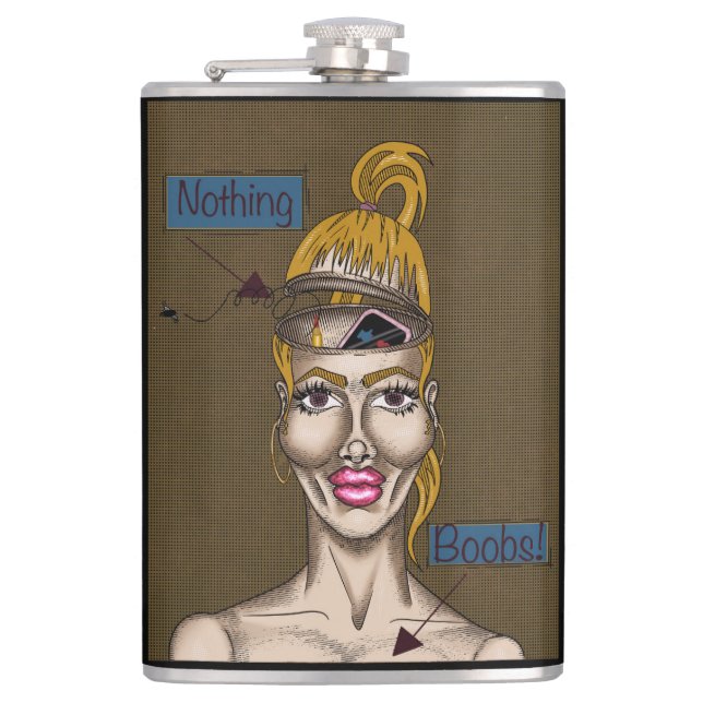 nothing hip flask (Front)