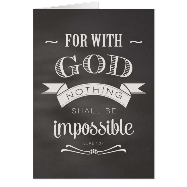 Nothing is Impossible (Front)