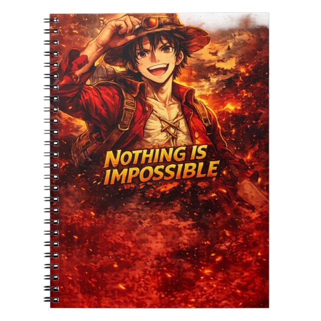 Nothing Is Impossible Adventure Notebook – Inspira (Front)