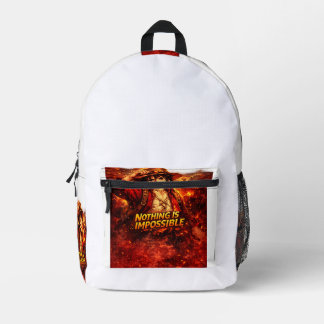 Nothing Is Impossible Motivational Backpack | Insp
