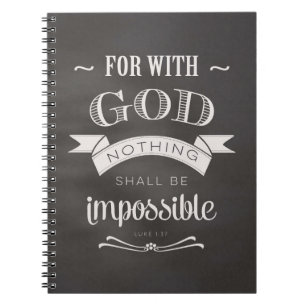 Nothing is Impossible Notebook