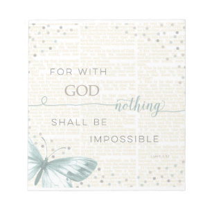 Nothing Is Impossible Notepad
