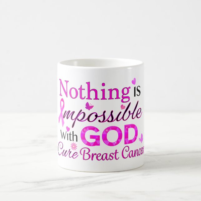 Nothing is Impossible With GOD Coffee Mug (Center)