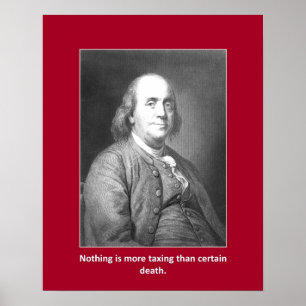 Nothing Is More Taxing Than Certain Death Poster